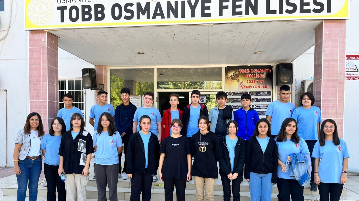 8. Sınıf Öğrencilerimiz ile Osmaniye TOBB Fen Lisesini Ziyaret Ettik.